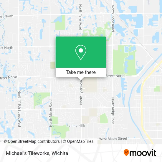Michael's Tileworks map