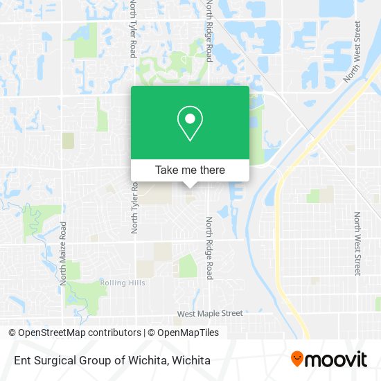 Mapa de Ent Surgical Group of Wichita