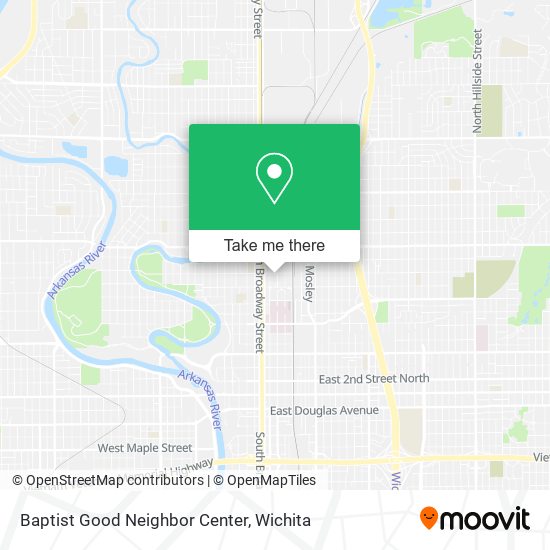 Mapa de Baptist Good Neighbor Center