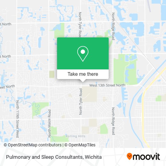 Pulmonary and Sleep Consultants map