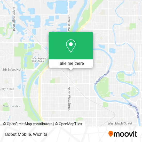 Boost Mobile map