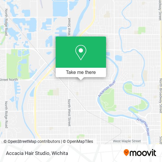 Accacia Hair Studio map