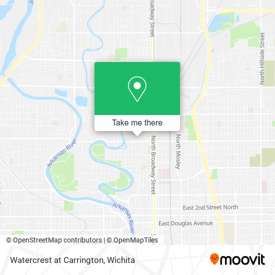 Watercrest at Carrington map