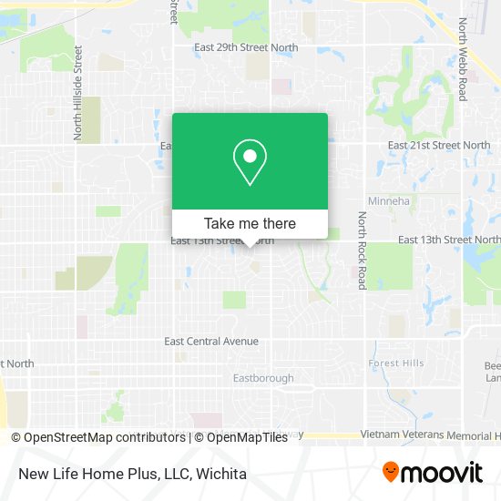 Mapa de New Life Home Plus, LLC