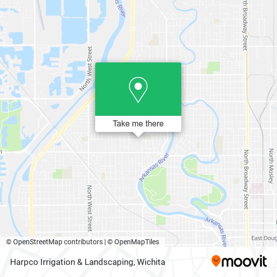 Mapa de Harpco Irrigation & Landscaping
