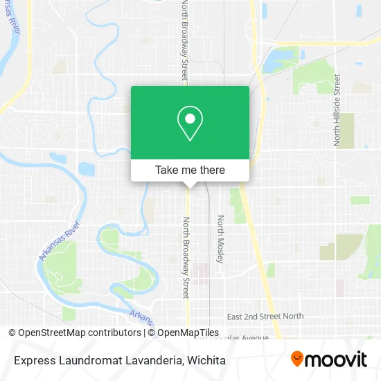 Express Laundromat Lavanderia map
