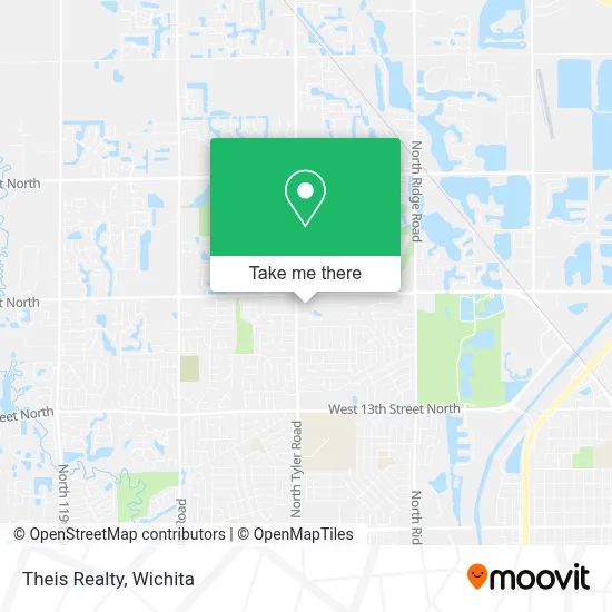 Theis Realty map