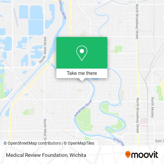 Mapa de Medical Review Foundation