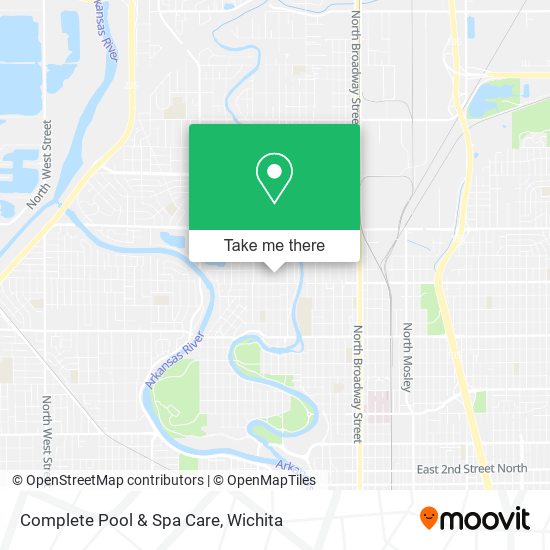 Complete Pool & Spa Care map