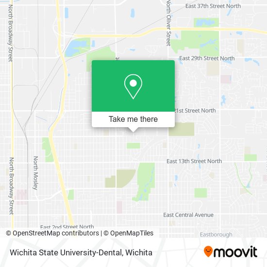 Mapa de Wichita State University-Dental