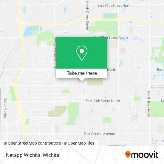 Netapp Wichita map