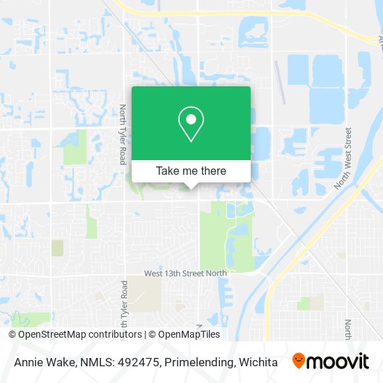 Annie Wake, NMLS: 492475, Primelending map