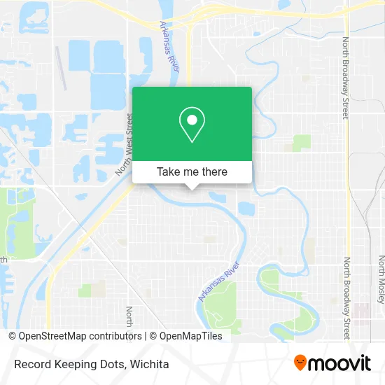 Record Keeping Dots map