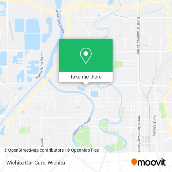 Wichita Car Care map