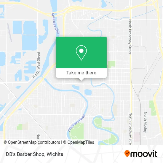 DB's Barber Shop map