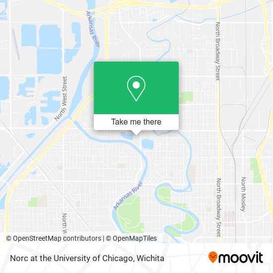 Norc at the University of Chicago map