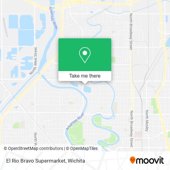 El Rio Bravo Supermarket map