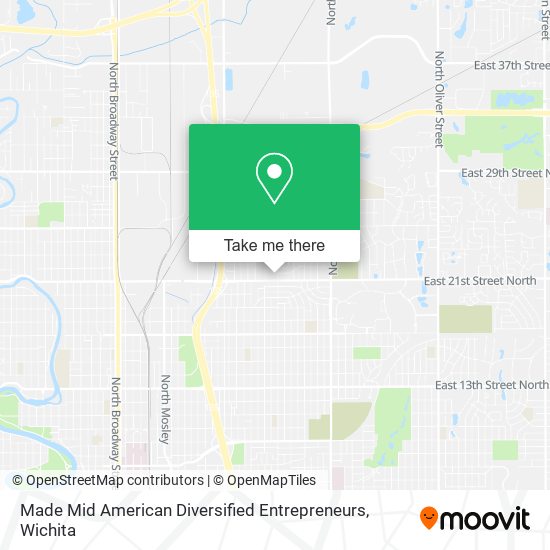 Made Mid American Diversified Entrepreneurs map
