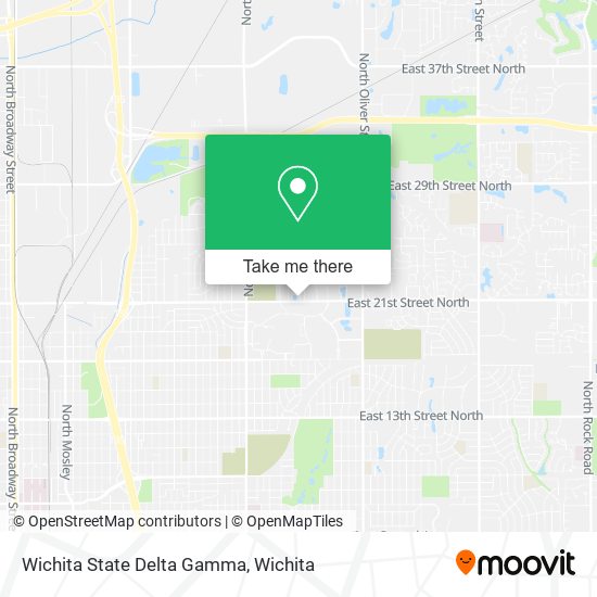 Wichita State Delta Gamma map