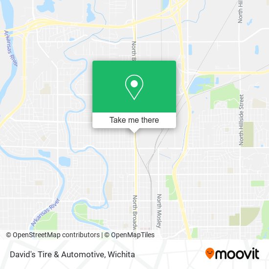 David's Tire & Automotive map