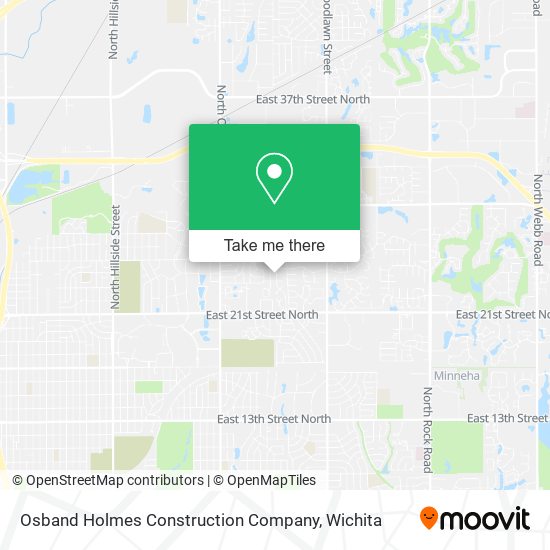 Osband Holmes Construction Company map