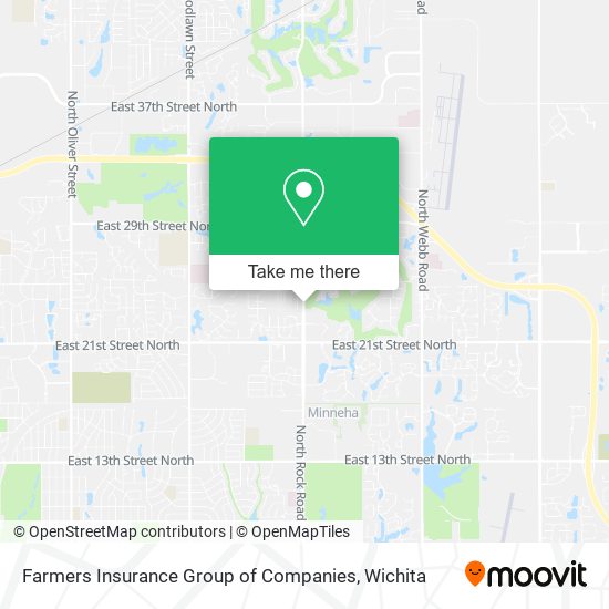 Farmers Insurance Group of Companies map