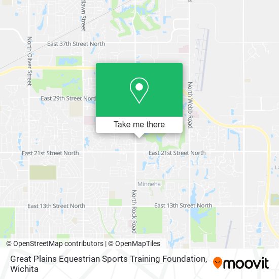 Great Plains Equestrian Sports Training Foundation map