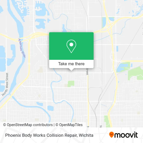 Phoenix Body Works Collision Repair map