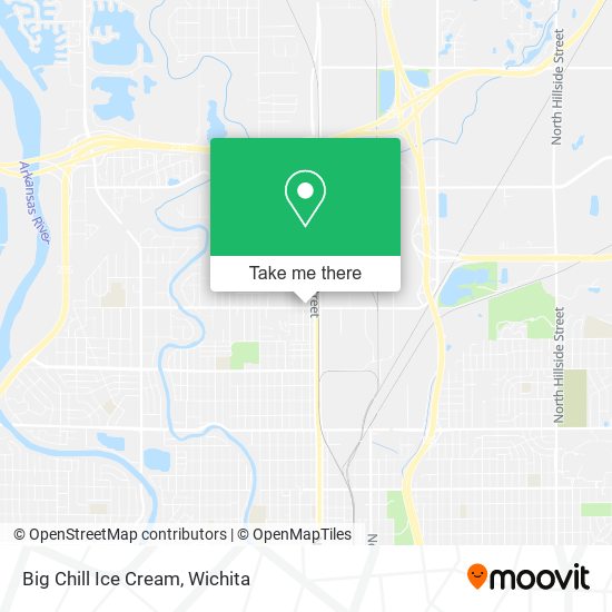 Big Chill Ice Cream map