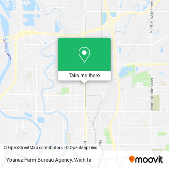 Ybanez Farm Bureau Agency map
