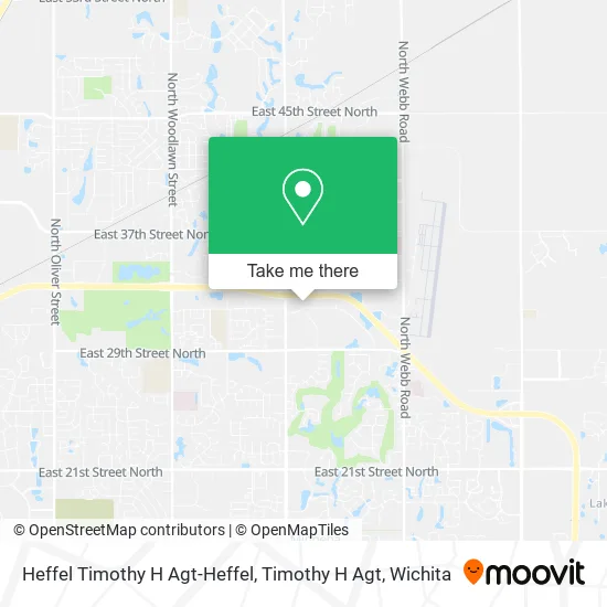 Heffel Timothy H Agt-Heffel, Timothy H Agt map