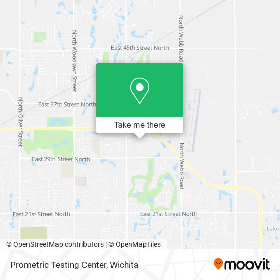 Prometric Testing Center map