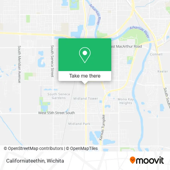 Californiateethin map