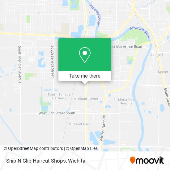Snip N Clip Haircut Shops map
