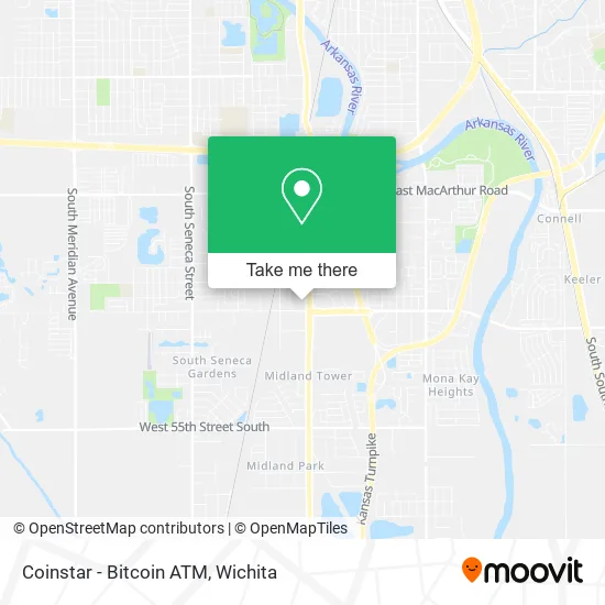 Coinstar - Bitcoin ATM map