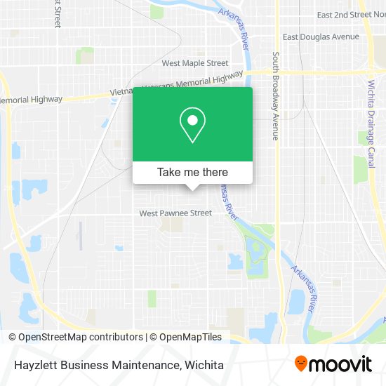 Hayzlett Business Maintenance map