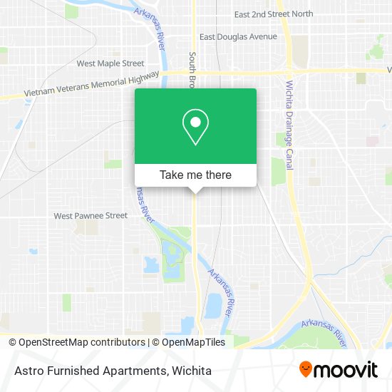 Astro Furnished Apartments map