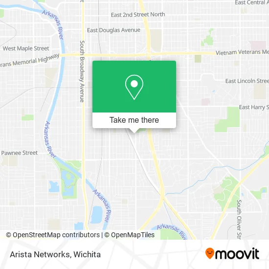 Arista Networks map