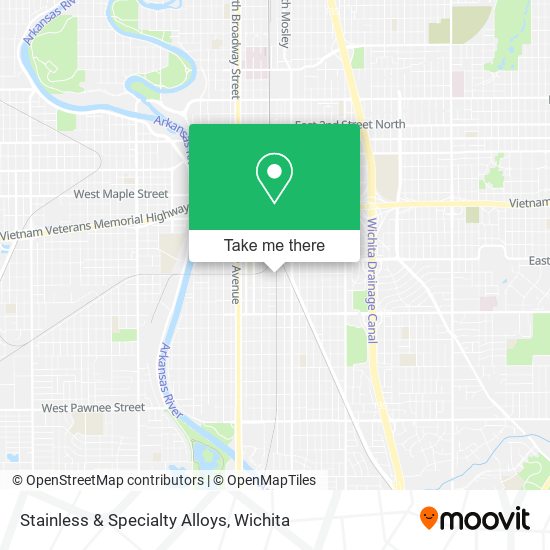 Stainless & Specialty Alloys map