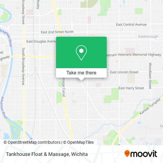 Tankhouse Float & Massage map