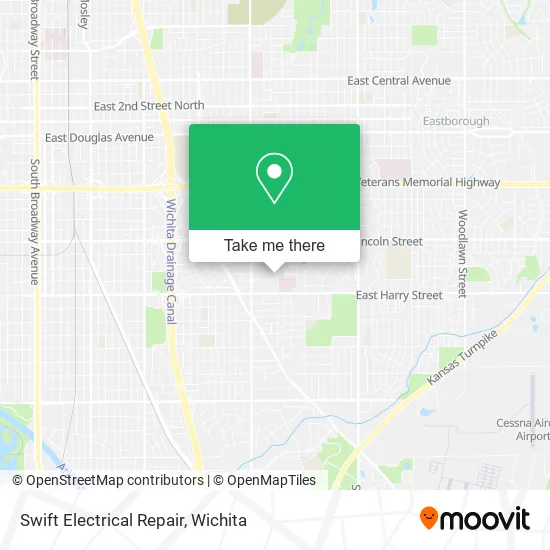 Swift Electrical Repair map