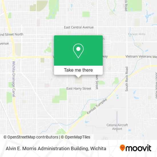 Mapa de Alvin E. Morris Administration Building