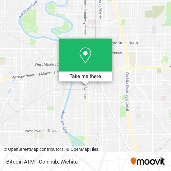 Bitcoin ATM - Coinhub map