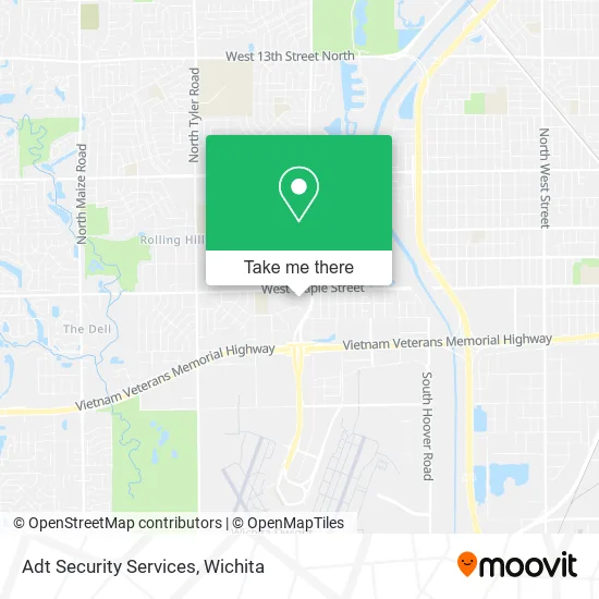 Adt Security Services map