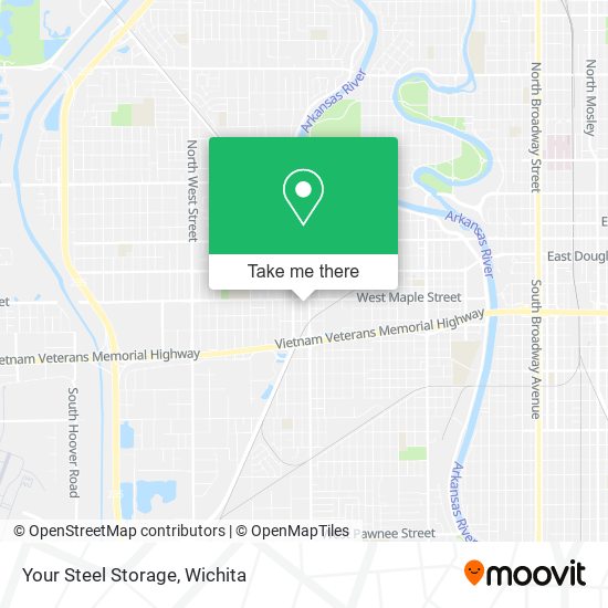 Mapa de Your Steel Storage