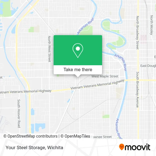 Your Steel Storage map