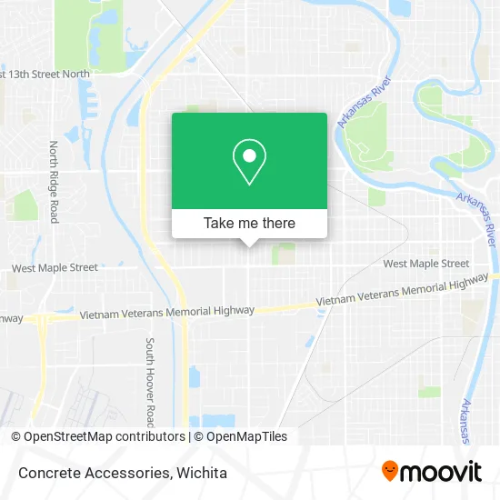 Concrete Accessories map