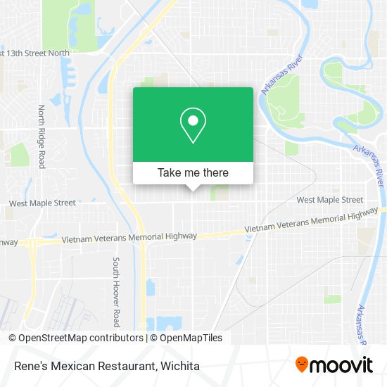 Mapa de Rene's Mexican Restaurant