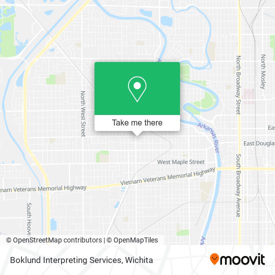 Mapa de Boklund Interpreting Services