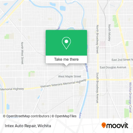 Intex Auto Repair map